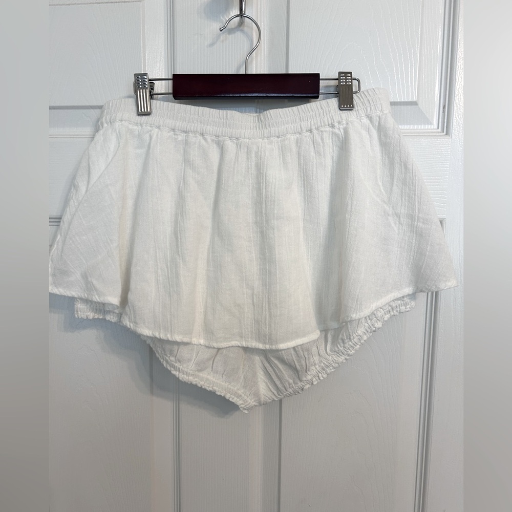 New Free People, Kerrie Bloomer Set, Large in Ivory - Picture 10 of 12